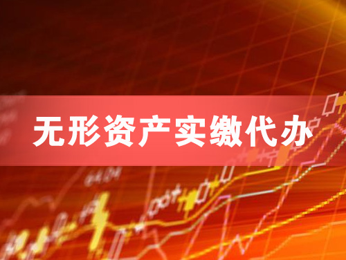 三沙无形资产实缴资本代办